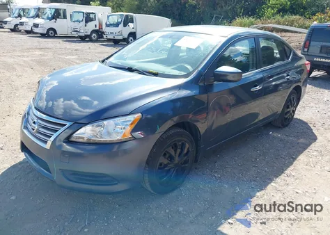 2014 Nissan Sentra Sv z USA, uszkodzony, nr VIN 3N1AB7AP7EY317308
